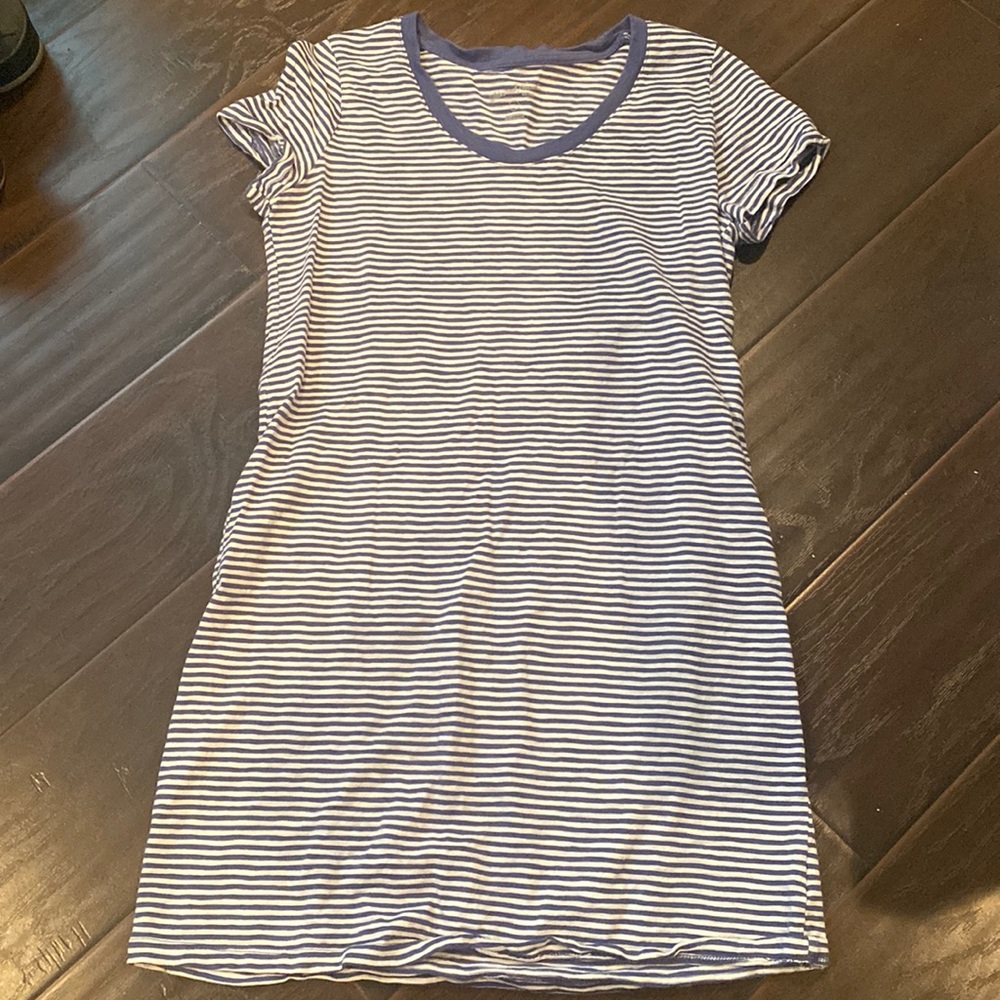 Strip lounge dress